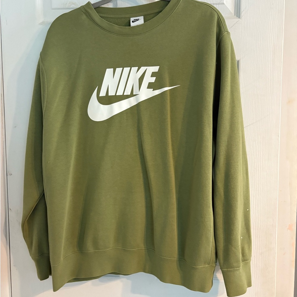 Nike Green Crewneck Sweater Men’s Large